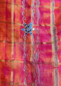 Elegant Mirror Work Dupatta
