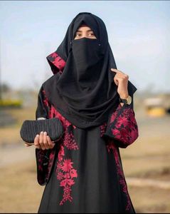 Elegant Black Ethnic Gown