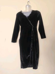 Black Velvet Dress