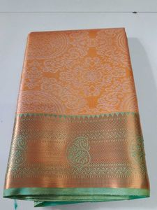 Orange Soft Silk Saree...