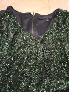 Sequin Long Sleeve Dress