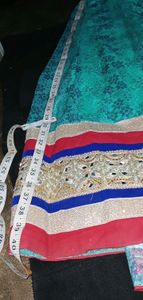 FULL NET stitched LENGHA CHOLI