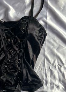 Black Tieup Corsets