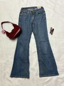 Vintage Low Waist Bootcut Jeans
