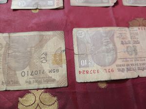 786🍀 And Star 🌟10 Rupees Note Combo, Very Rare🔥