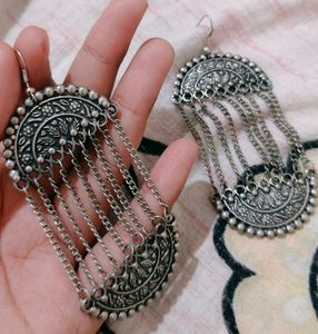 Oxidised Earings