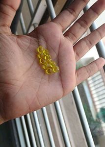 Yellow Crystal Beads