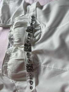 White Classy Top