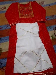 Red Colour Kurtis