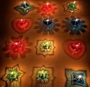 Fancy Diyas Shadow Diya Multicolor (12 Pcs)