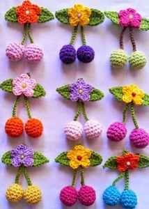 Colorful Flower Keychain