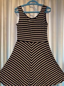 Striped Sleeveless Dress