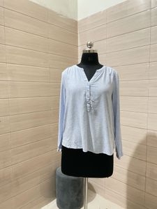 STREET ONE Pintresty 🌸Blue Printed Top
