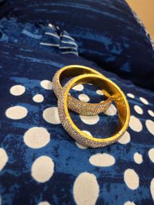 Rose Gold Diamond Bangles💫