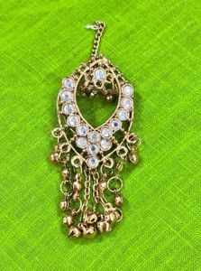 Fancy Hair Bun Pin Golden