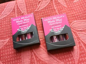 Matte liquid lipstick set of 4