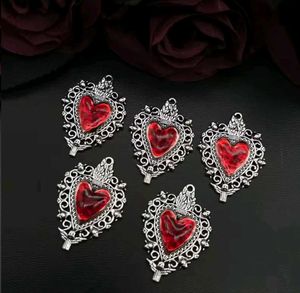 Gothic Melting Heart Necklace ❤
