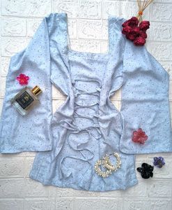 Corset Back Pinteresty Kurti 🦢