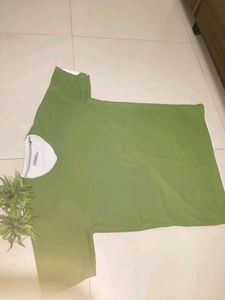 Zara Men light Green Tshirt