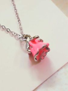 Elegant Rose Necklace