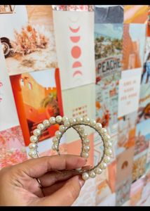 Pretty Pearl Hoops From h&amp;M