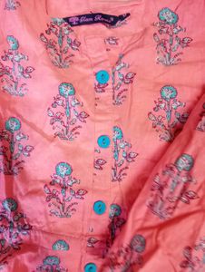 Pure Cotton Aline Kurta