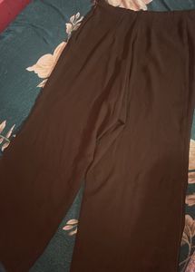 Wide Leg Brown Pants