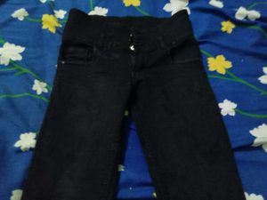 2 High-Waisted Black Jeans(Combo)
