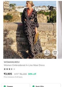 cutwork embroidred backless  Maxi Dress