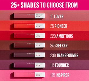 Maybelline Superstay Matte Ink Liquid Lipstick