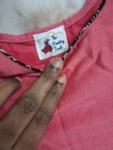 Elegant Pink Dress top