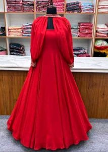 New Bollywood Stayle Beautiful Women Gown Dress Im