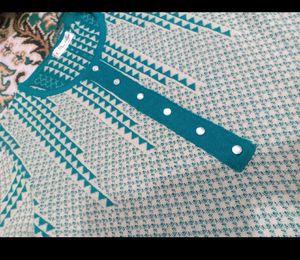 FIROZI GREEN LONG SWEATER KURTI FOR WOMEN