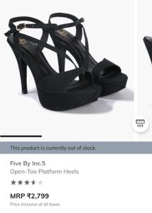 Branded Platform Party Wear Comfortable Heels
