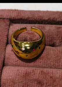 Luna Cubic ZirconiaBubble Wrap Ring