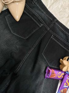 Savana Blackish High Waist Jeans