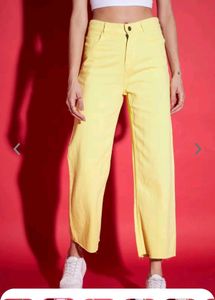Brand New Sassafras Yellow Jeans