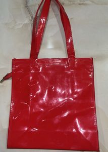 Red 'Forever Young' Tote Bag