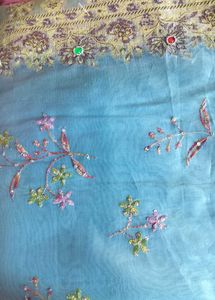ORGANZA SAREE ( Limited Offer)