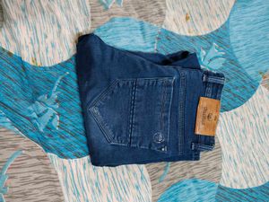 Dark Blue Denim Jeans