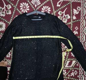 Sparkly Black Sweater