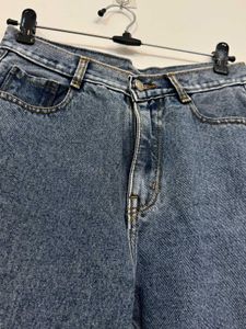 Wide Leg Denim Jeans