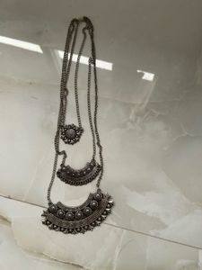 Layered Silver Necklace