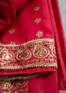 Heavy Work Saree With Blouse