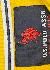 BEAUTIFUL Yellow US Polo T-Shirt