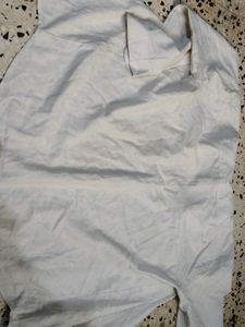 Classic White Button-Down Shirt(layering)