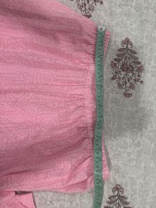 Pink Patterned Pyjama Set