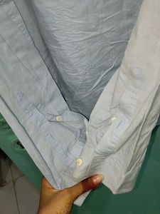 Men&#39;s Light Blue Long Sleeve Shirt