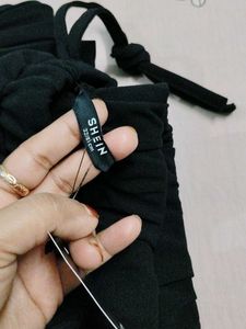 Shein black Palazzo pants