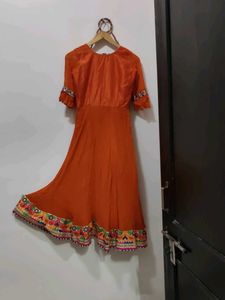 Round Kurti With Jacket